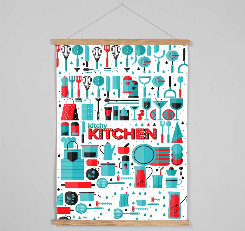 Kitchy Hanging Poster - Wallart-Direct UK