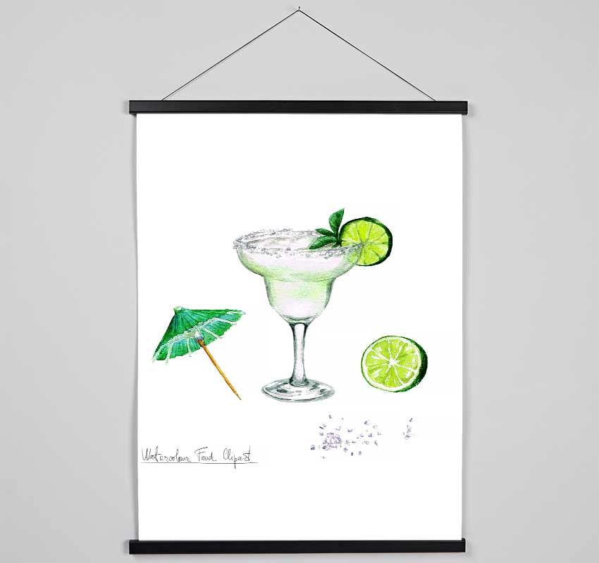 Mojito Cocktail 1 Hanging Poster - Wallart-Direct UK