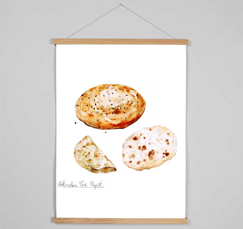 Homemade Bread Hanging Poster - Wallart-Direct UK