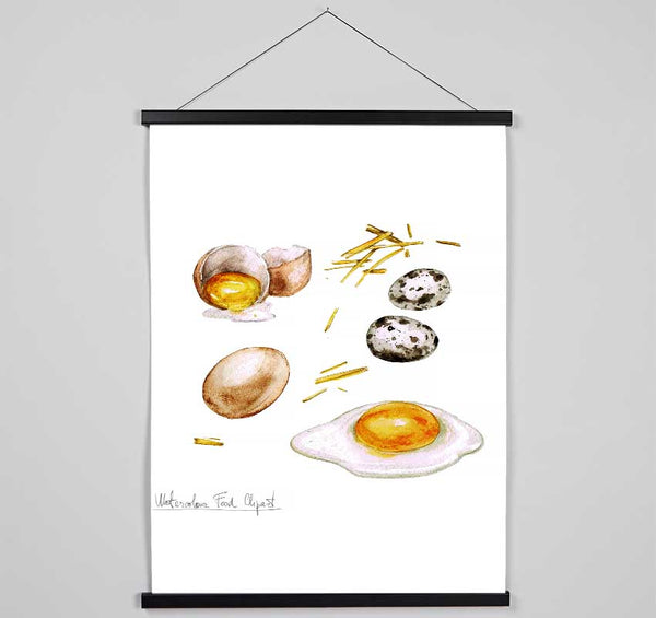 Eggs Hanging Poster - Wallart-Direct UK