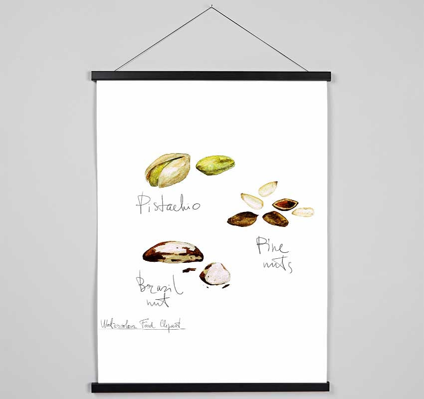 Nut Selection 2 Hanging Poster - Wallart-Direct UK