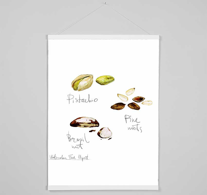 Nut Selection 2 Hanging Poster - Wallart-Direct UK