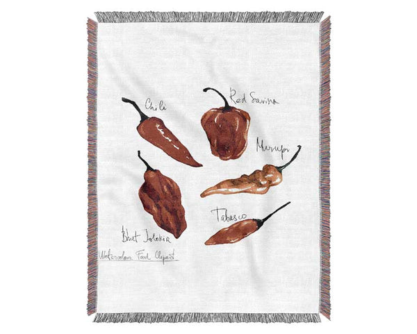 Choose Your Chili Woven Blanket