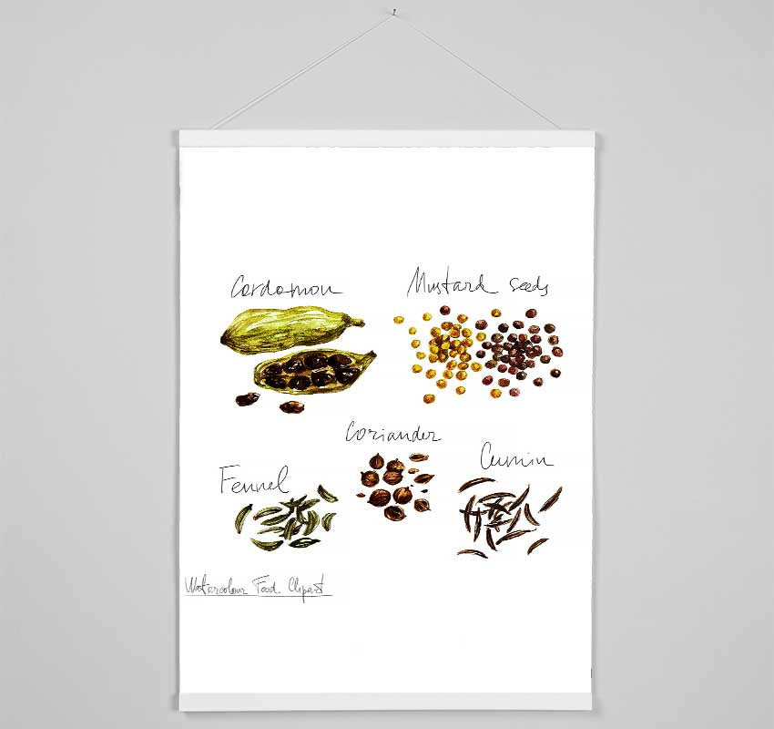 Spice Selection 1 Hanging Poster - Wallart-Direct UK