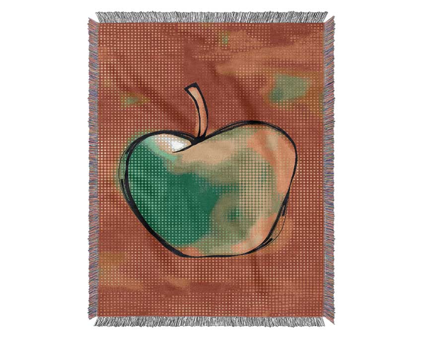 Green Apple Woven Blanket