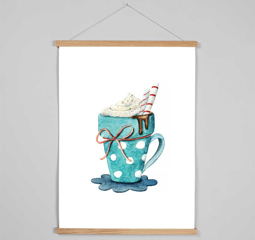 Hot Chocolate Delight Hanging Poster - Wallart-Direct UK