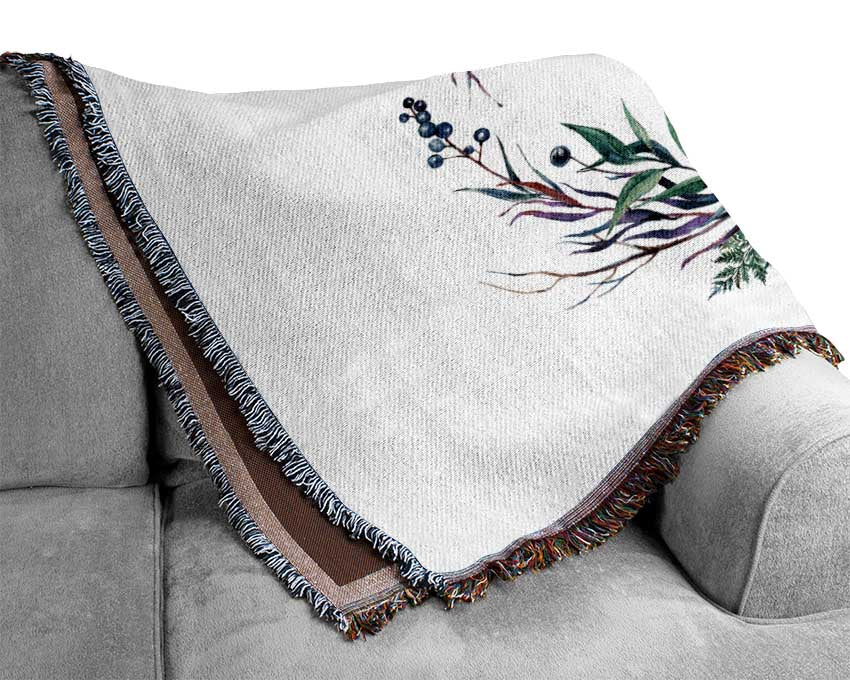 Herbs Woven Blanket