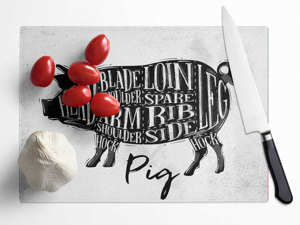 Butchers Selection 11 Glass Chopping Board