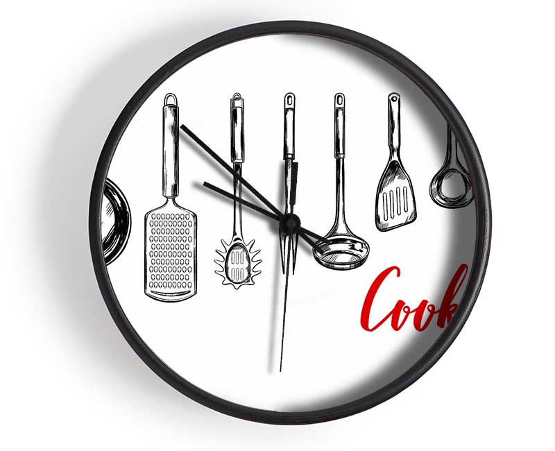 Utensils 4 Clock - Wallart-Direct UK