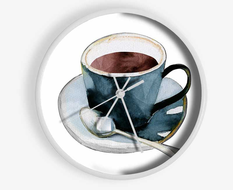 Coffee Time Clock - Wallart-Direct UK