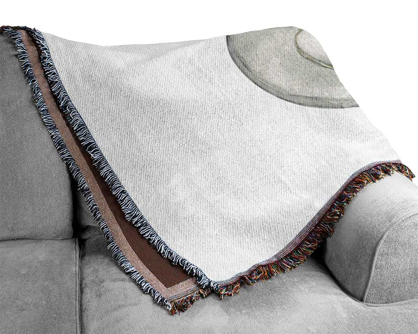 Coffee Time Woven Blanket