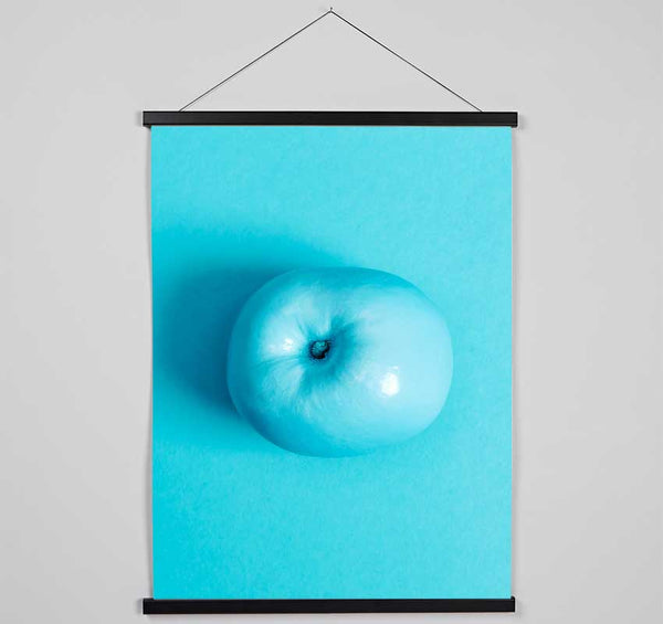 Blue Apple Hanging Poster - Wallart-Direct UK