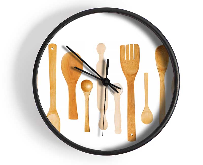 Utensils 12 Clock - Wallart-Direct UK