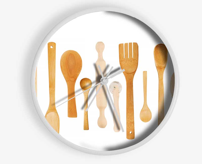 Utensils 12 Clock - Wallart-Direct UK