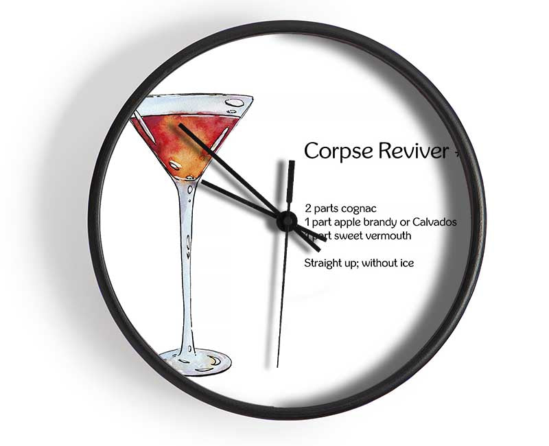 Corpse Reviver Cocktail Clock - Wallart-Direct UK