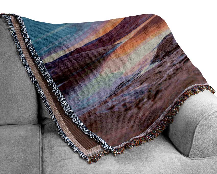 Fire Water Woven Blanket