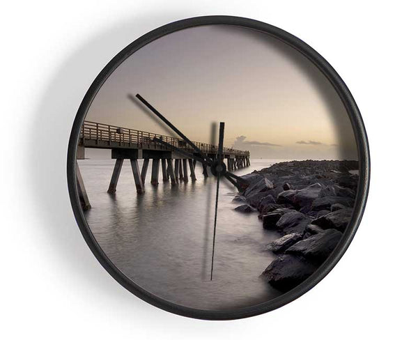 Stillness 1 Clock - Wallart-Direct UK