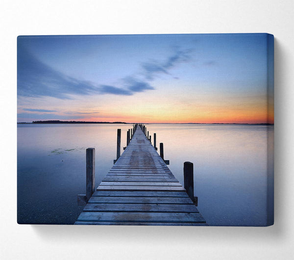 Picture of Blue Perfection Canvas Print Wall Art