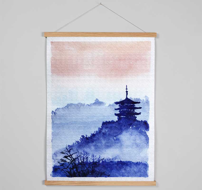 Japanese Winter Hanging Poster - Wallart-Direct UK