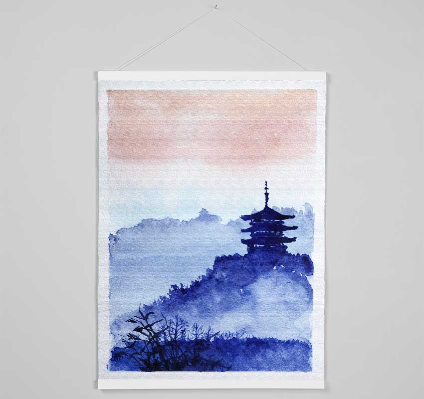 Japanese Winter Hanging Poster - Wallart-Direct UK