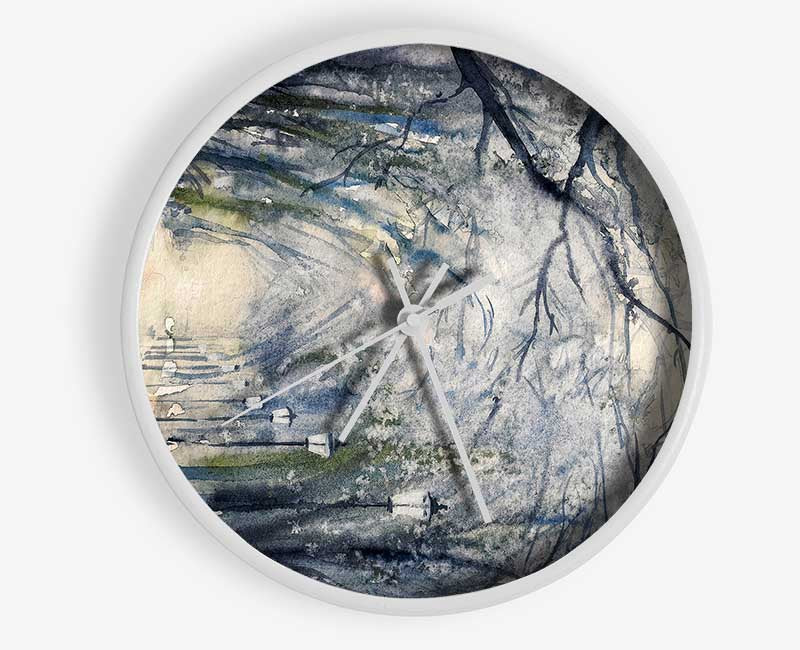 Tree Canopy Walk Clock - Wallart-Direct UK