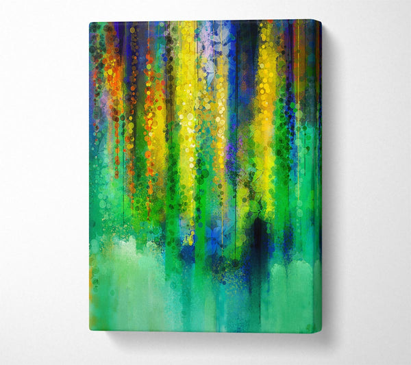 Picture of Abstract Willow Tree Canvas Print Wall Art