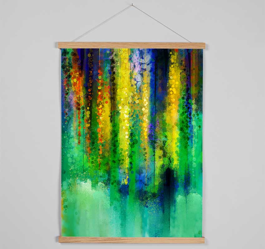 Abstract Willow Tree Hanging Poster - Wallart-Direct UK