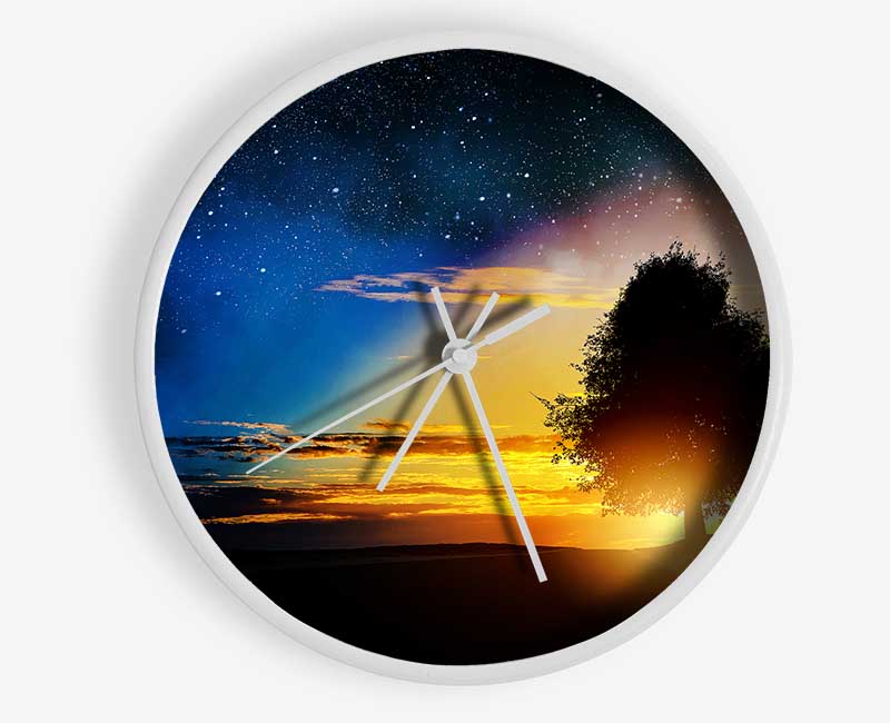 As The Stars Fall Clock - Wallart-Direct UK