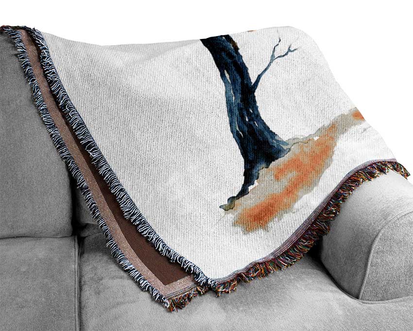 Autumn Winds Woven Blanket