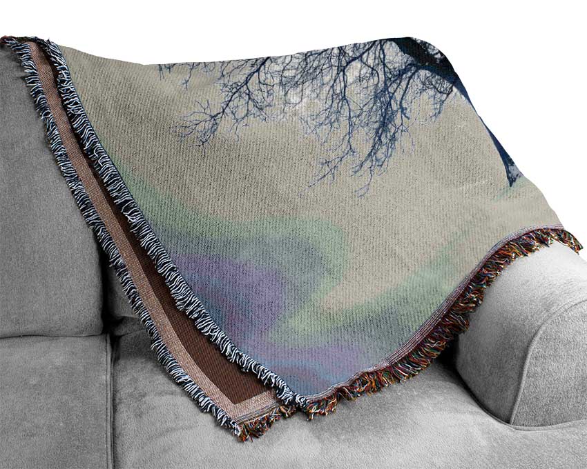 Lonesome Tree Woven Blanket