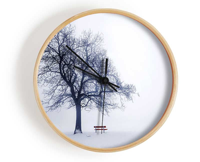 Lonesome Tree Clock - Wallart-Direct UK