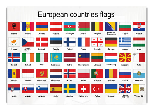 European Country Flags