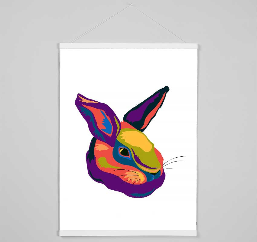 Pop Art Rabbit Hanging Poster - Wallart-Direct UK