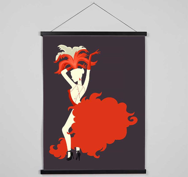 Show Girl Hanging Poster - Wallart-Direct UK