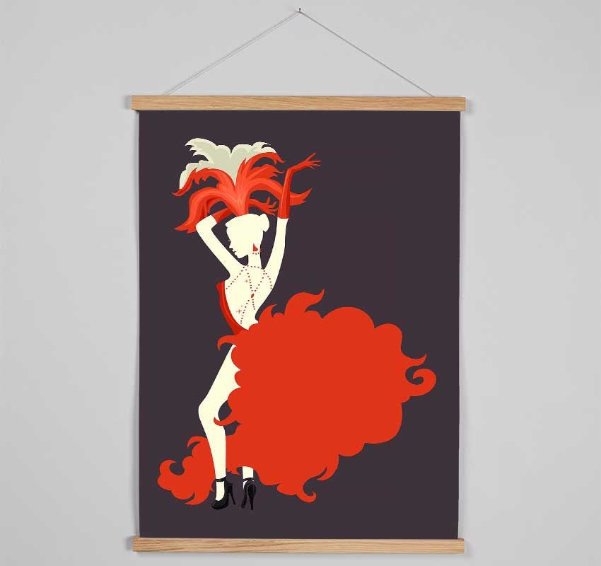 Show Girl Hanging Poster - Wallart-Direct UK