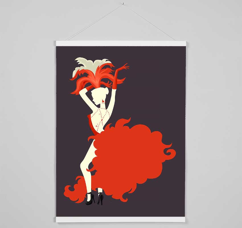 Show Girl Hanging Poster - Wallart-Direct UK