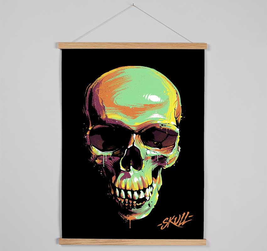 Pop Art Skull Hanging Poster - Wallart-Direct UK