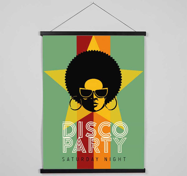 Disco Party Hanging Poster - Wallart-Direct UK