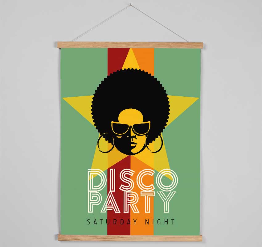 Disco Party Hanging Poster - Wallart-Direct UK