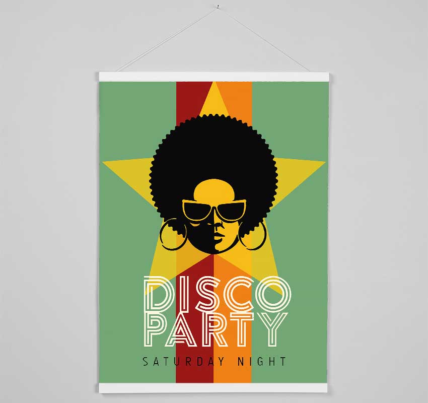 Disco Party Hanging Poster - Wallart-Direct UK