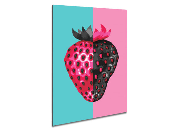 Pop Art Strawberry