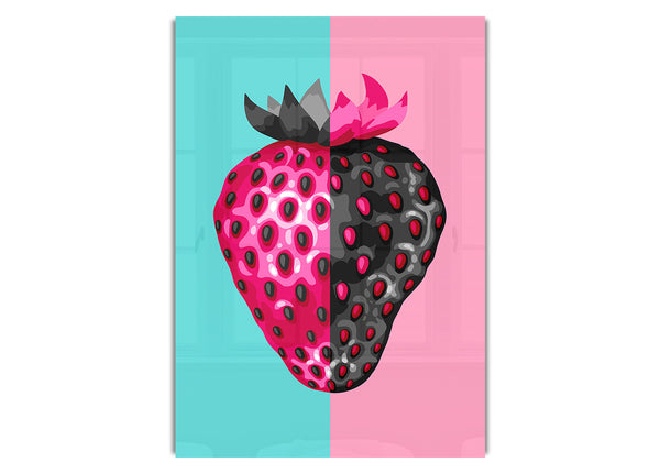 Pop Art Strawberry