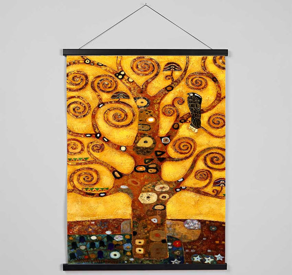 Klimt Tree Hanging Poster - Wallart-Direct UK