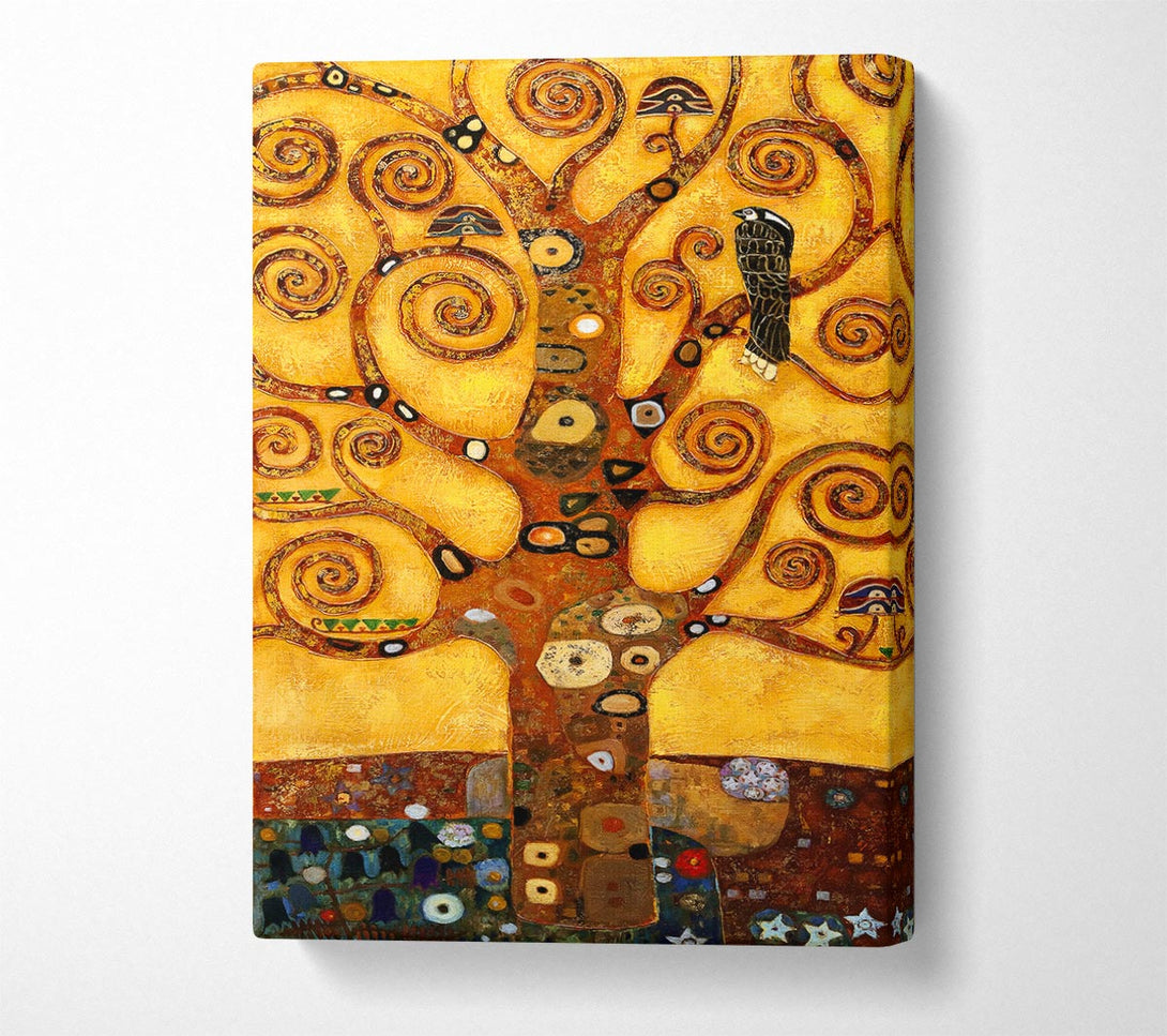 Picture of Klimt Tree Canvas Print Wall Art