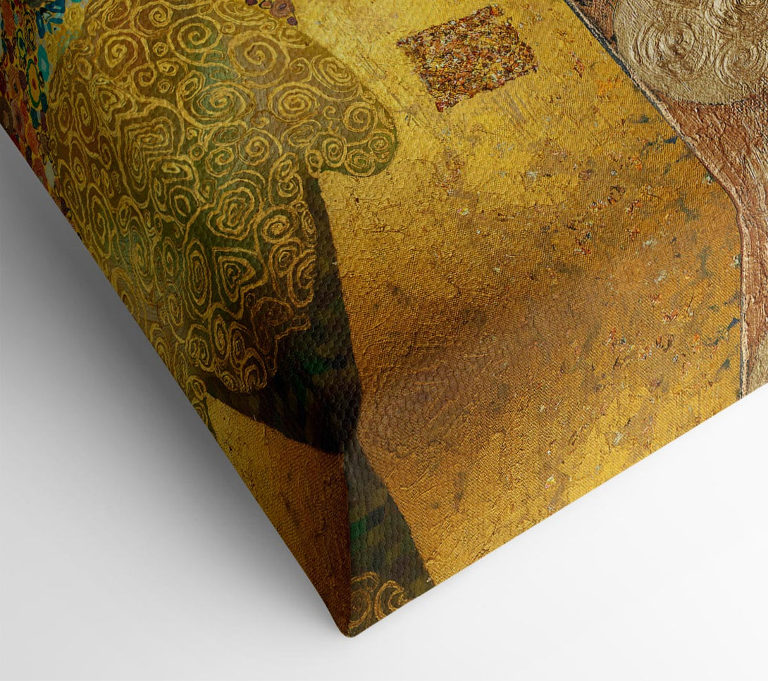 Picture of Klimt Golden Rules Canvas Print Wall Art