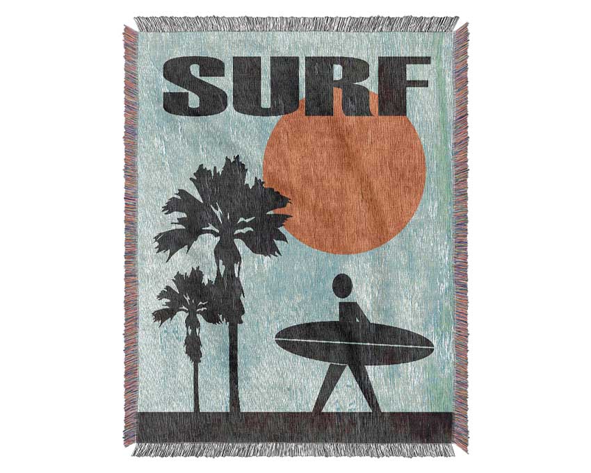 Surf Time Woven Blanket