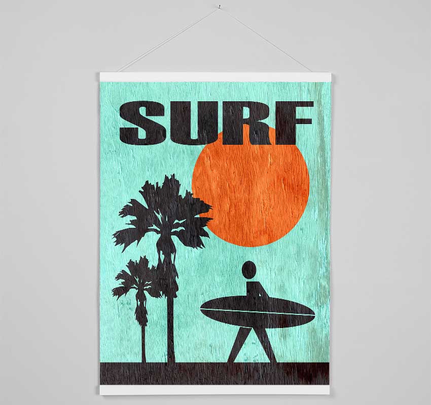 Surf Time Hanging Poster - Wallart-Direct UK