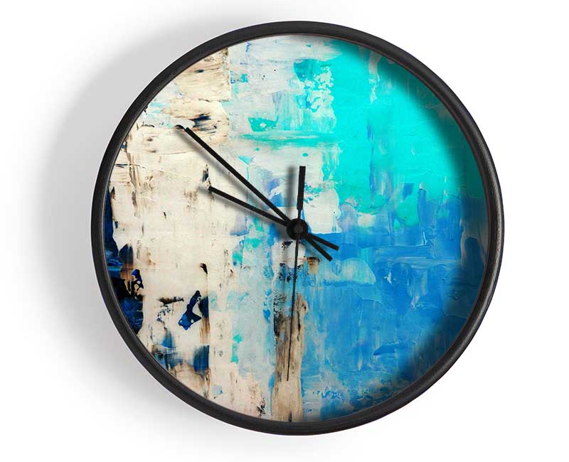 Blues Clock - Wallart-Direct UK