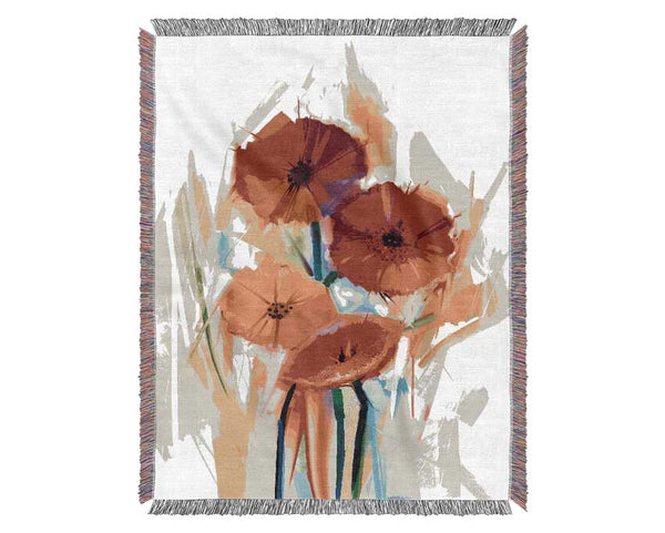 Poppy Wonder Woven Blanket