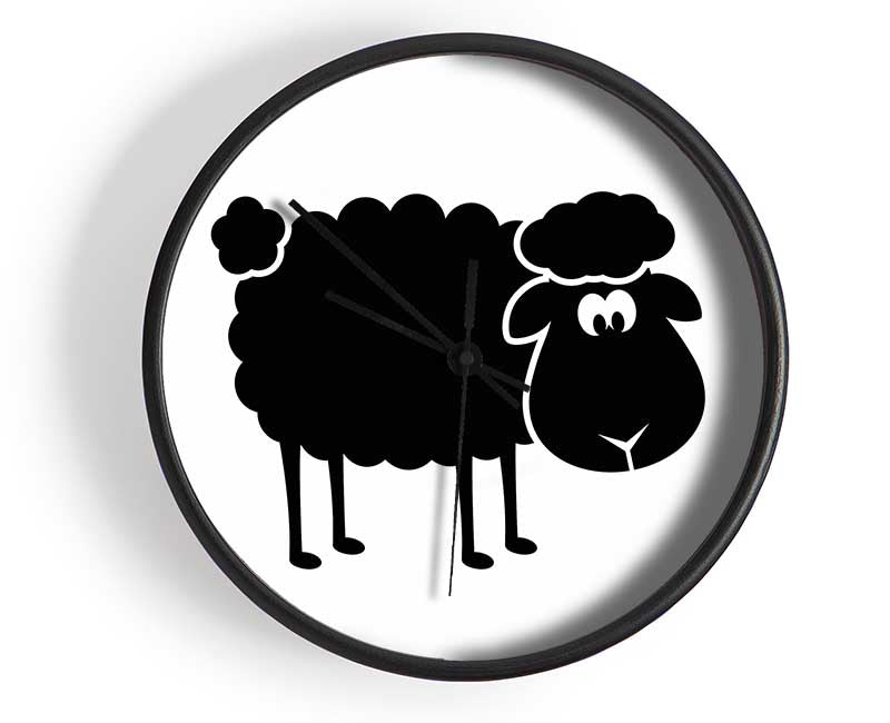 Black Sheep Clock - Wallart-Direct UK